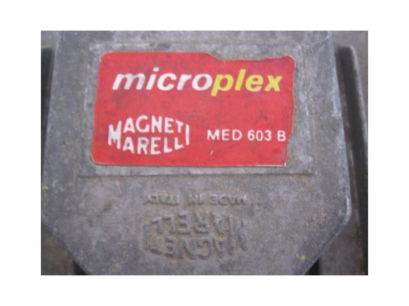 Recambio de centralita fiat uno 13 gt turbo 1988 para fiat uno 1.0 g-156 a 2000 gasolina referencia OEM IAM MED603B  