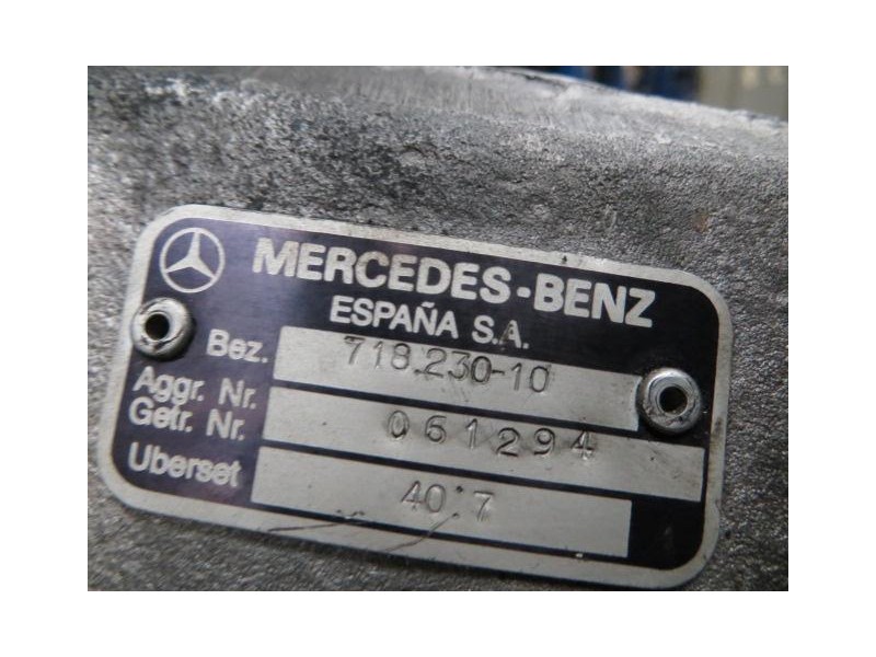 Recambio de caja cambios 4v diesel mercedes benz mb 100 20 d d om615 970 d 1990 para mercedes-benz 100 furgón (631) 2.0 d refere