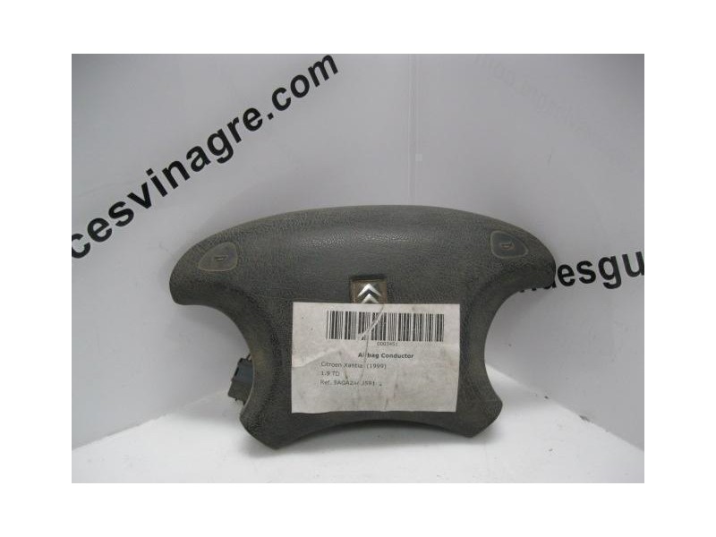 Recambio de airbag conductor citroen xantia 19 td 1999 para citroen xantia berlina 1.9 td exclusive referencia OEM IAM 5AGA2A005