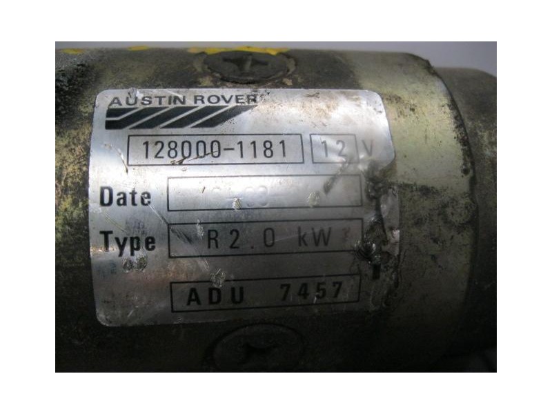 Recambio de motor arranque rover 218 tdi 1994 para rover 200 fastback (xw) 218 td referencia OEM IAM 128000-1181  