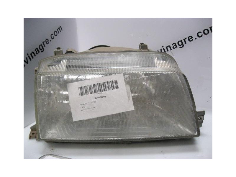 Recambio de faro derecho para renault 19 1.4 g referencia OEM IAM   