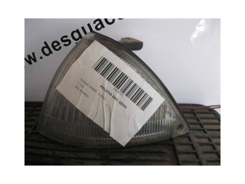 Recambio de piloto delantero izquierdo para suzuki swift 1.3 g g13ba referencia OEM IAM BLANCO  