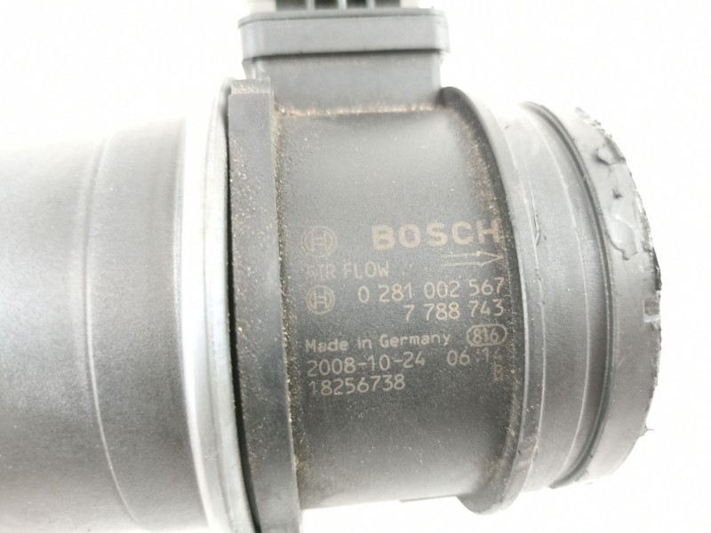 Recambio de caudalimetro para bmw serie 1 coupe (e82) 123d referencia OEM IAM 7788743 0281002567 