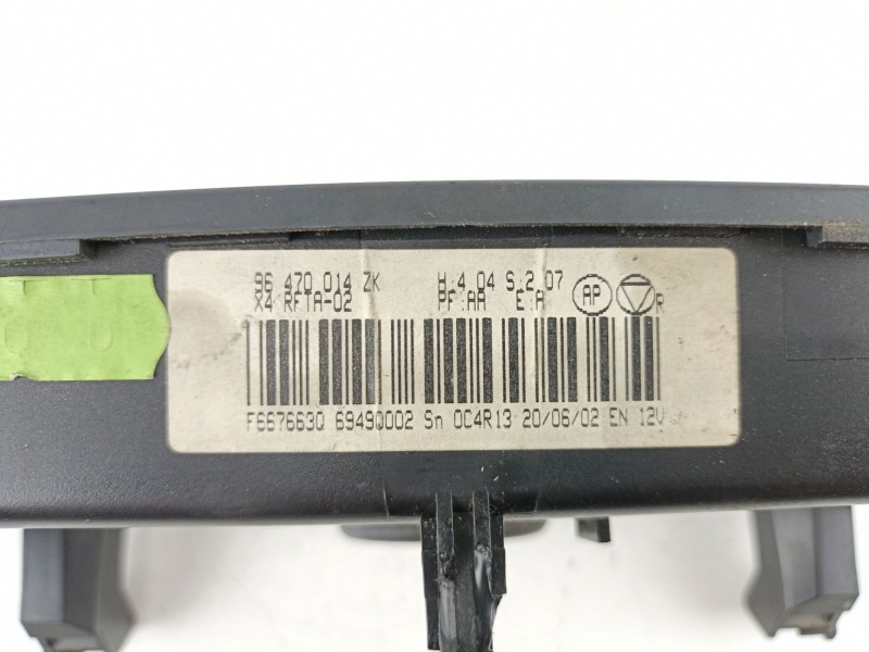 Recambio de mandos calefaccion aire para citroen c5 2.0 hdi referencia OEM IAM X4RFTA02 96470014ZK 