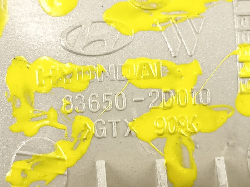 Recambio de manilla trasera izquierda para hyundai elantra 1.6 g (107,41cv 1.6 g 5p referencia OEM IAM 836502D010  