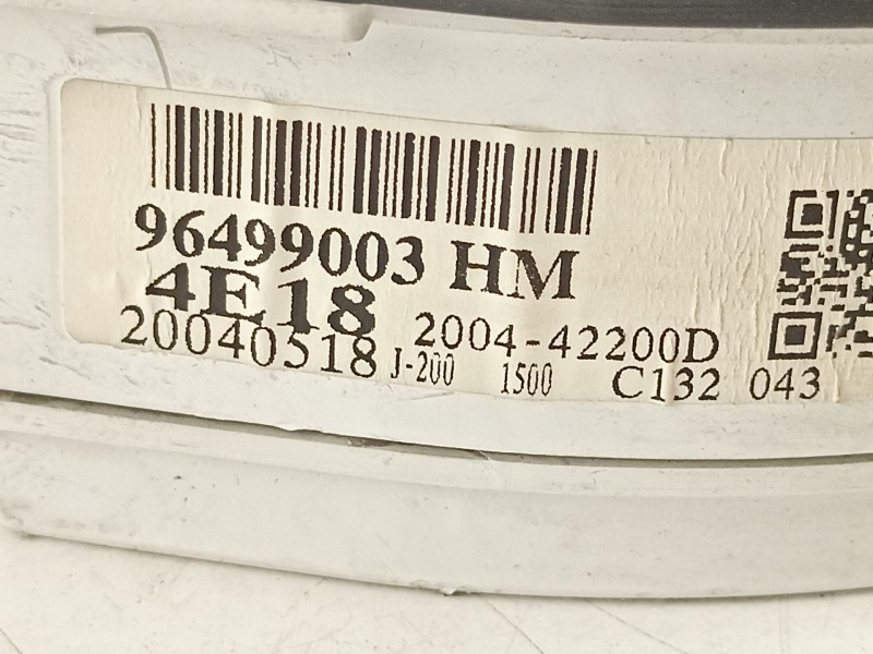 Recambio de cuadro instrumentos para daewoo lacetti 1.6 cat referencia OEM IAM 96499003  