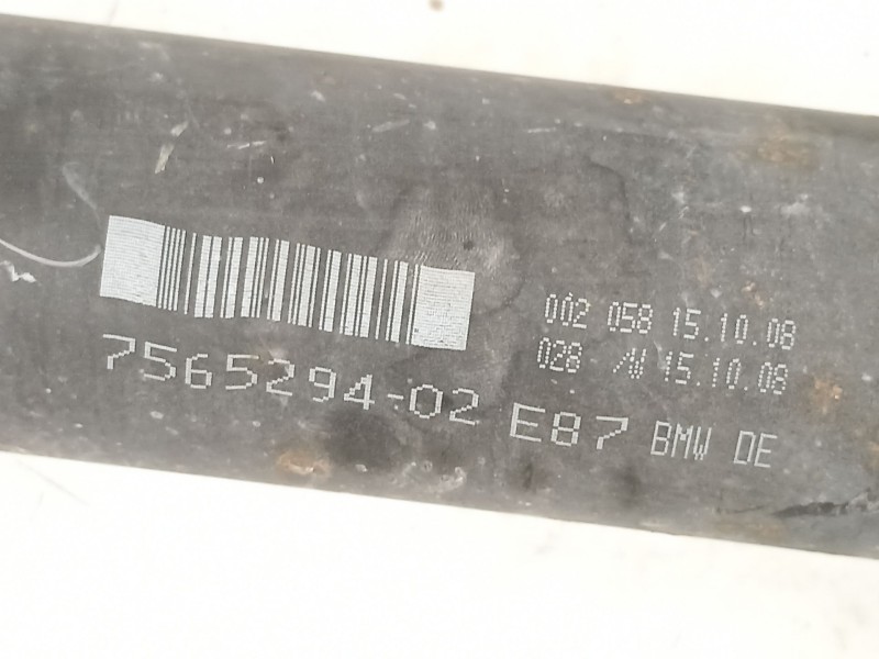 Recambio de transmision central trasera para bmw serie 1 coupe (e82) 123d referencia OEM IAM 7565294  