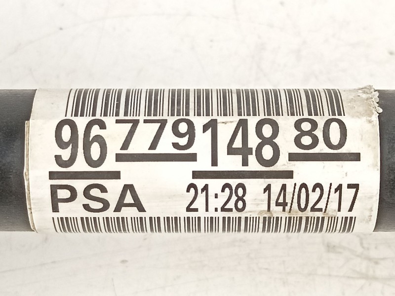 Recambio de transmision delantera izquierda para peugeot 308 1.2 g style referencia OEM IAM 9677914880  