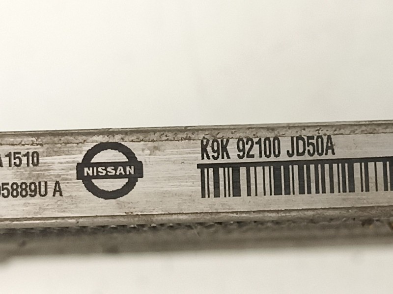 Recambio de radiador aire acondicionado para nissan qashqai (j10) acenta referencia OEM IAM 92100JD50A  