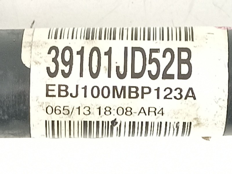 Recambio de transmision delantera izquierda para nissan qashqai (j10) acenta referencia OEM IAM 39101JD52B  