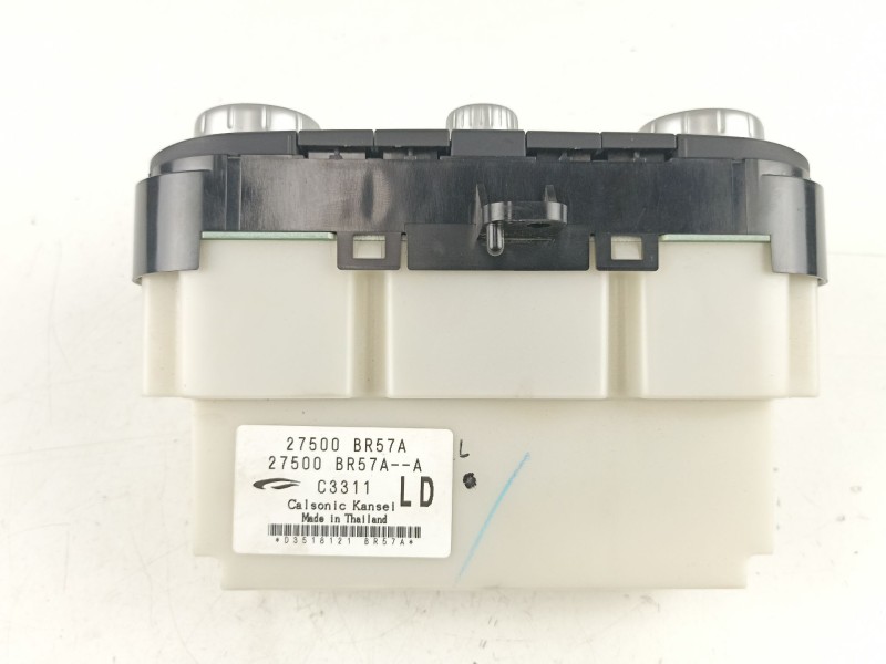 Recambio de mandos calefaccion aire para nissan qashqai (j10) acenta referencia OEM IAM 27500BR57A  