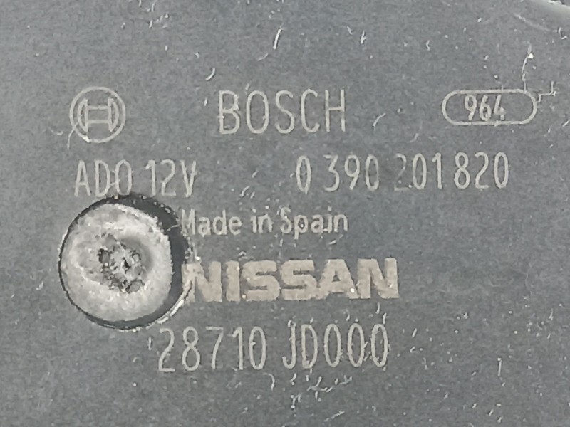 Recambio de motor limpia trasero para nissan qashqai (j10) acenta referencia OEM IAM 28710JD000 0390201820 
