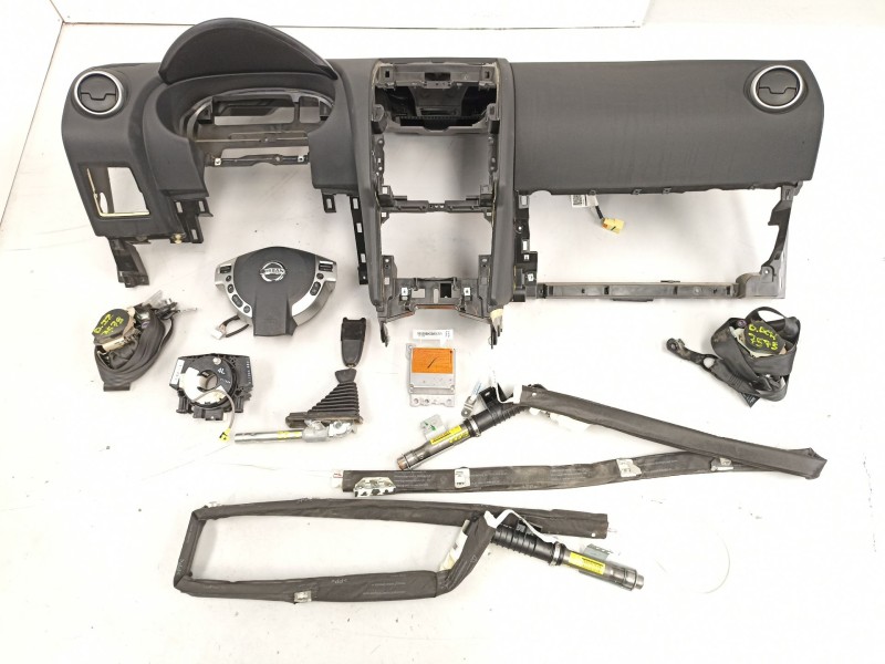 Recambio de airbag juego completo para nissan qashqai (j10) acenta referencia OEM IAM 68030JD90A 98820BK50A 98510BR26D