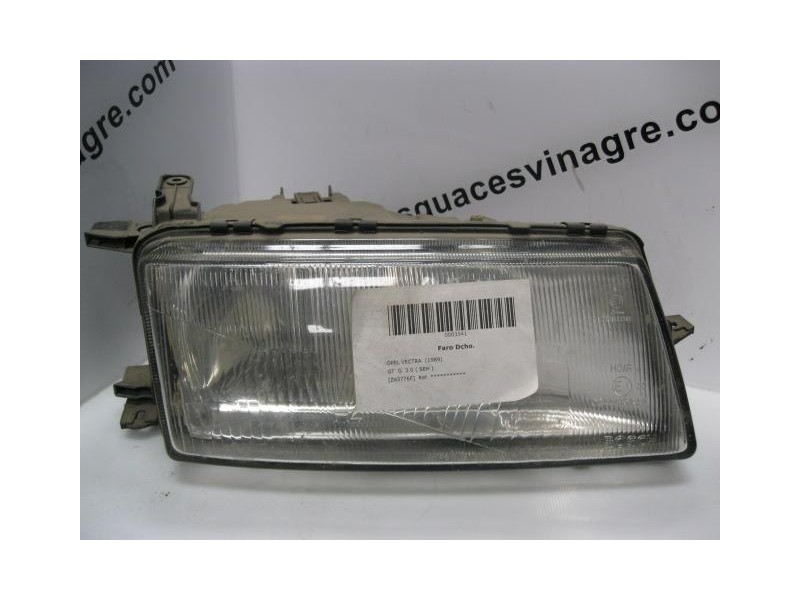 Recambio de faro dcho. : opel vectra : gt g 2.0 ( seh ) [1989] para opel vectra gt g 2.0 ( seh ) referencia OEM IAM   