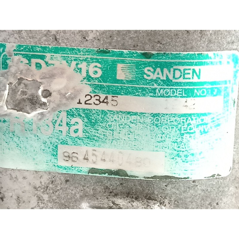 Recambio de compresor aire acondicionado para citroen xsara picasso 1.6 hdi cat (9hy / dv6ted4) referencia OEM IAM 9645440480  