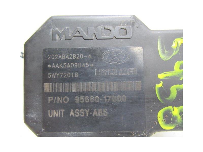 Recambio de abs : hyundai matrix : 1.5 crdi (101,97cv) 5p [2005] para hyundai matrix 1.5 crdi referencia OEM IAM 58910-17500  
