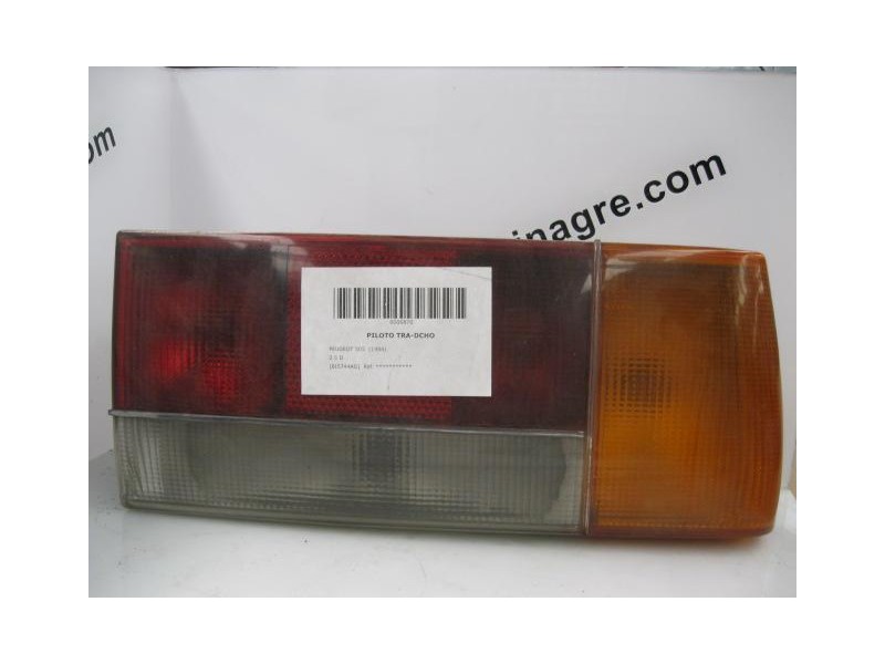 Recambio de piloto trasero dch. : peugeot 505 : 2.3 d ( xd2 ) [1981] para peugeot 505 2.3 d ( xd2 ) referencia OEM IAM   