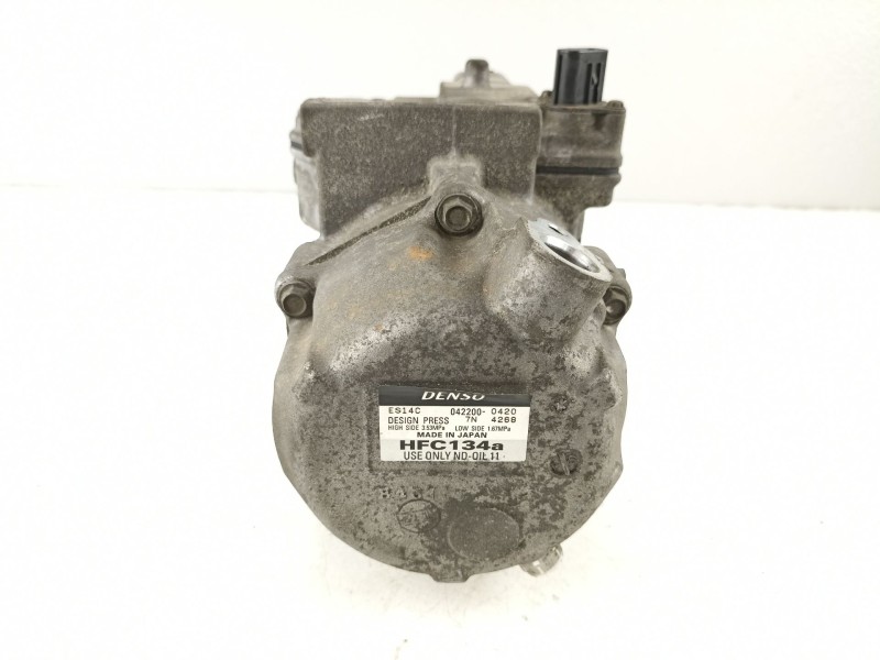 Recambio de compresor aire acondicionado para toyota prius zvw30 prius advance referencia OEM IAM 8837047031 0422000420 