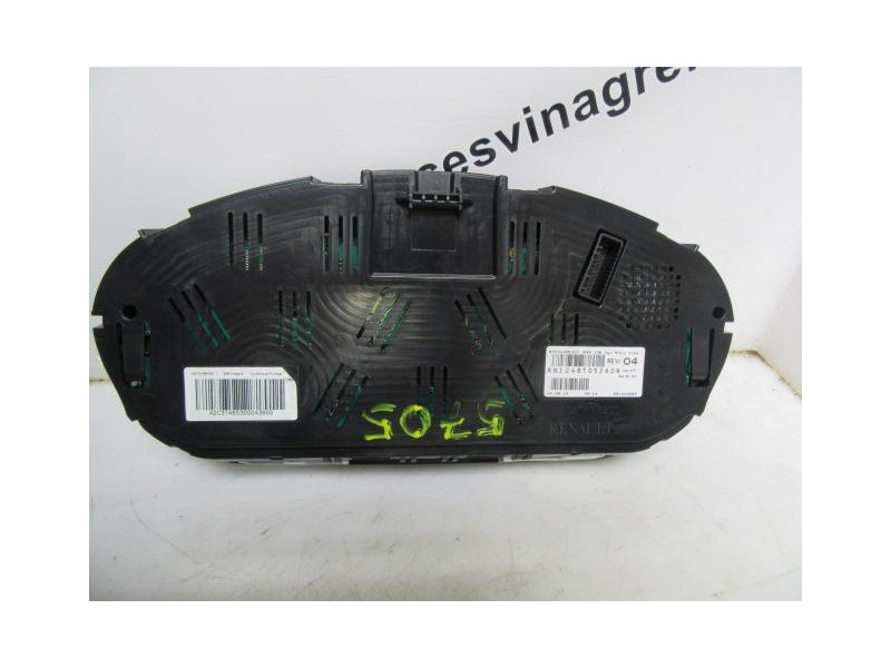 Recambio de cuadro instrumentos : renault megane : 1.5 dci k9k 837 [2012] para renault megane 1.5 dci k9k 837 referencia OEM IAM
