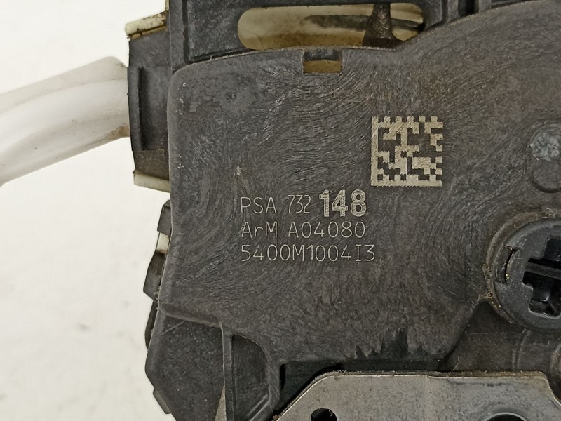 Recambio de cerradura puerta delantera derecha para citroen c5 berlina business referencia OEM IAM 9800618180  