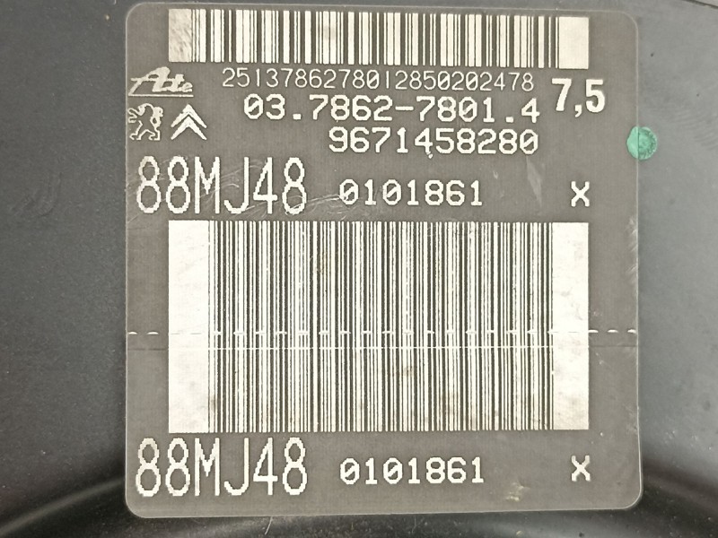 Recambio de servofreno para citroen c5 berlina business referencia OEM IAM 9671458280 03786278014 