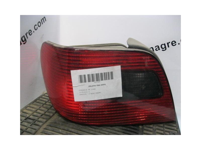 Recambio de piloto trasero izq. : citroen xsara : 1.9 td (d-dhy) (89,76cv) [1998] para citroen xsara 1.9 td (d-dhy) referencia O