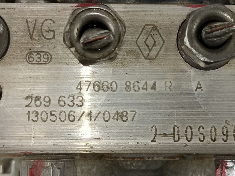 Recambio de abs para dacia sandero ambiance referencia OEM IAM 476608644R 269633 