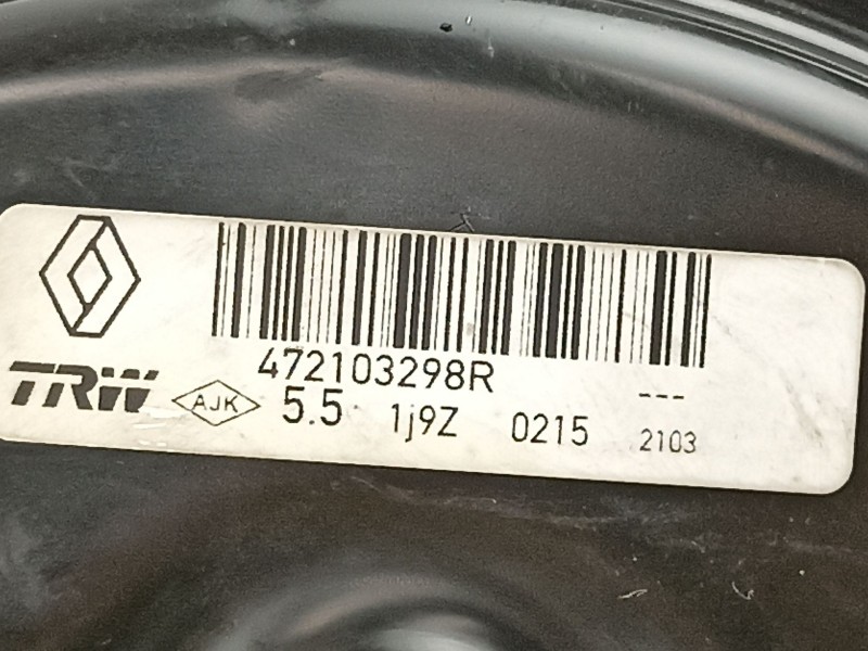 Recambio de servofreno para dacia sandero ambiance referencia OEM IAM 472103298R  