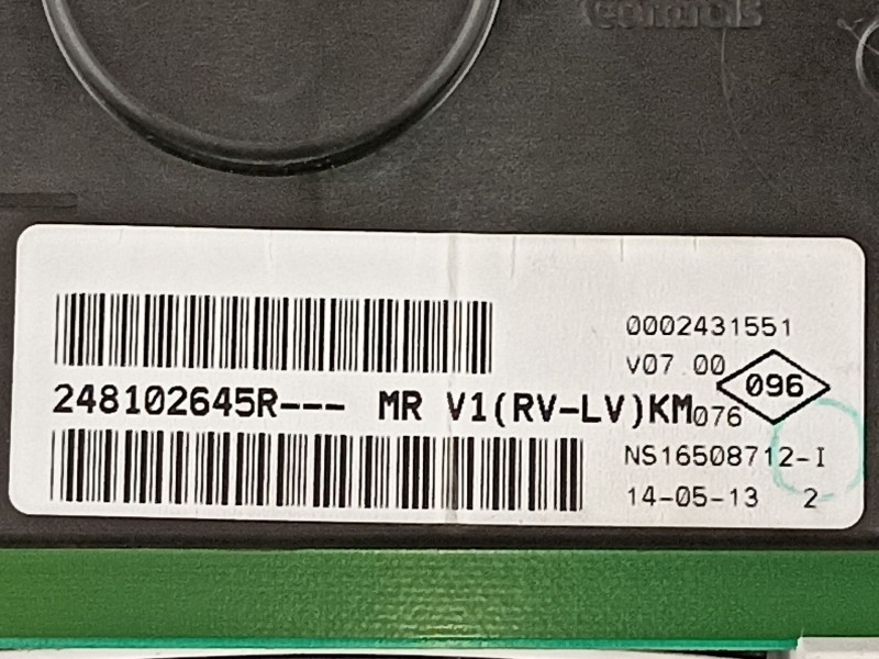 Recambio de cuadro instrumentos para dacia sandero ambiance referencia OEM IAM 248102645R  