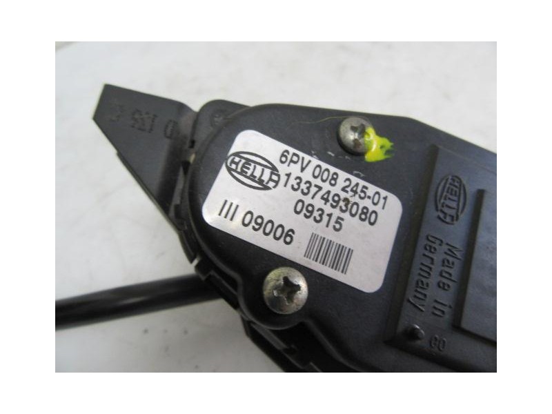 Recambio de potenciómetro aceleración : peugeot boxer : 2.0 hdi (rhv-dw10td) 5p [2006] para peugeot boxer 2.0 hdi (rhv-dw10td) r