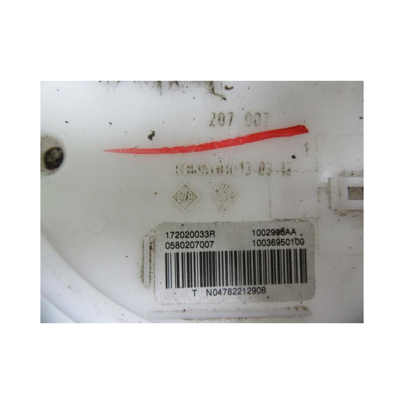 Recambio de bomba gasolina / aforadores : renault megane : 1.5 dci k9k 837 [2012] para renault megane 1.5 dci k9k 837 referencia