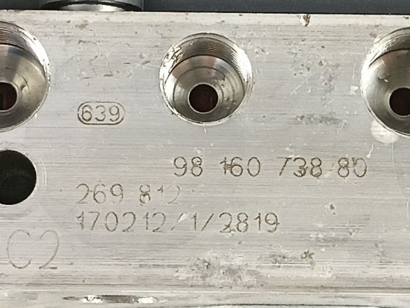 Recambio de abs para peugeot 308 1.2 g style referencia OEM IAM 9816073880  