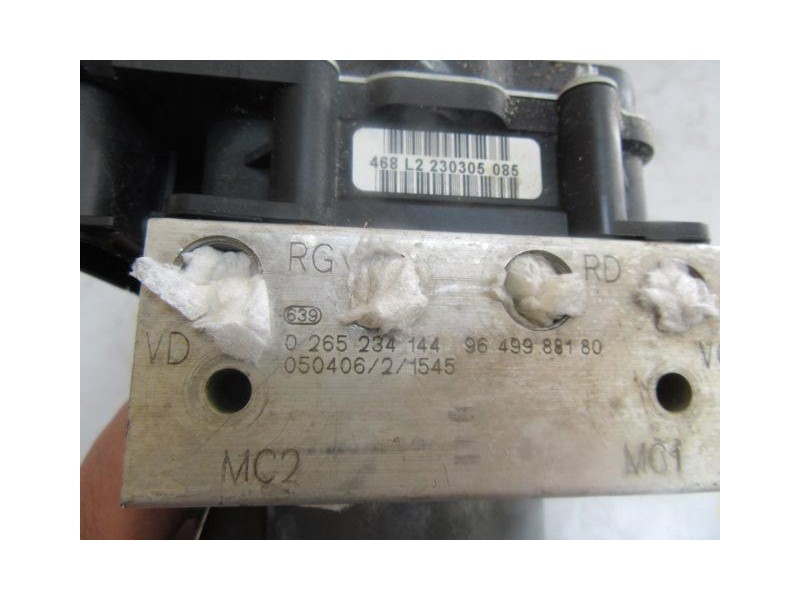 Recambio de abs citroen c 4 16 hdi coupe 3p 2018 para citroen c 4 1.6 hdi hdy -9hy coupe referencia OEM IAM 0265234144  