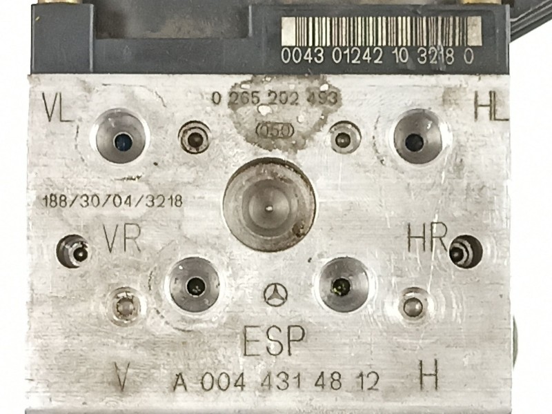 Recambio de abs para mercedes-benz e240 2.6g g112914 w210 170cv referencia OEM IAM A0044314812 0044314812 0265202493