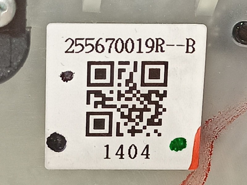 Recambio de mando luces y limpias para renault megane 1.5 dci k9k j8 referencia OEM IAM 255670019R  