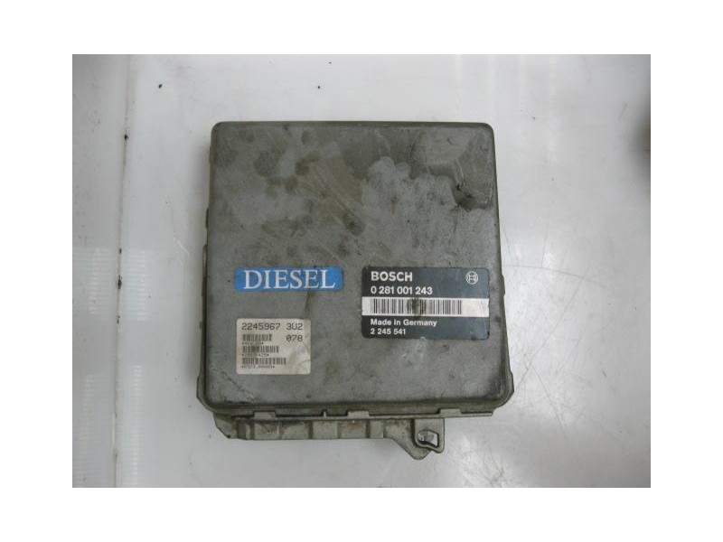 Recambio de centralita : bmw 318 : 1.7 d 4p [1994] para bmw  318 1.7 d  4p referencia OEM IAM 0281001243  