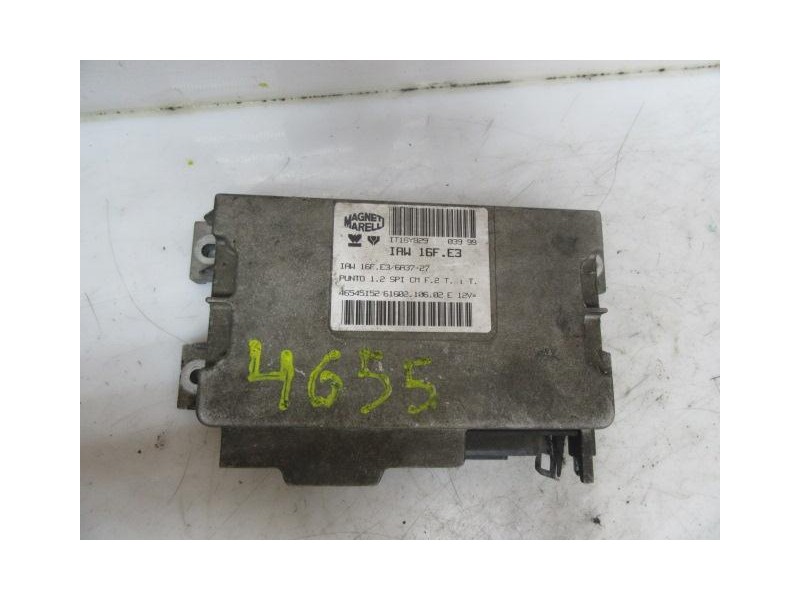 Recambio de centralita : fiat punto : 1.2 g -176b4.000 (59,82cv) [1999] para fiat punto 1.2 g -176b4.000 referencia OEM IAM IAW1