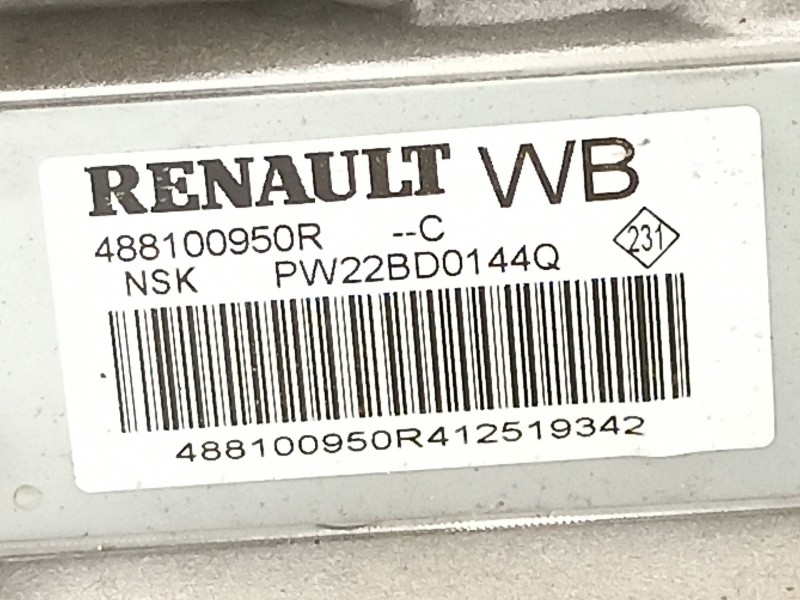 Recambio de bomba direccion electrica para renault megane 1.5 dci k9k 837 referencia OEM IAM 488100950R PW22BD0144Q 