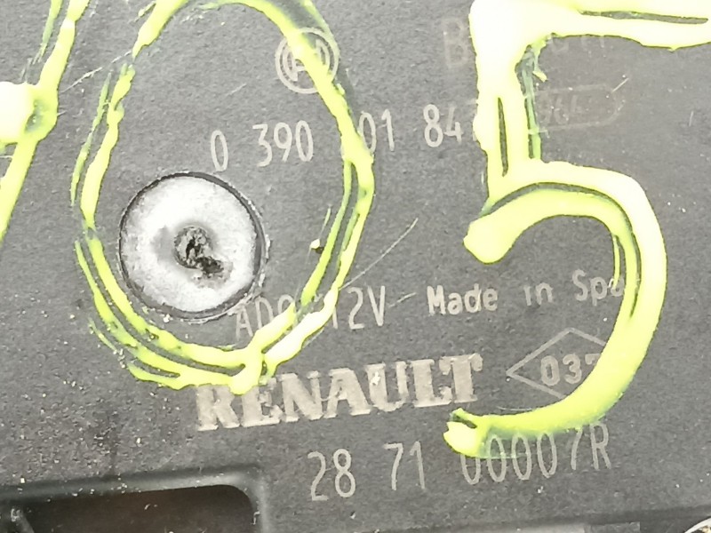 Recambio de motor limpia trasero para renault megane 1.5 dci k9k 837 referencia OEM IAM 287100007R  