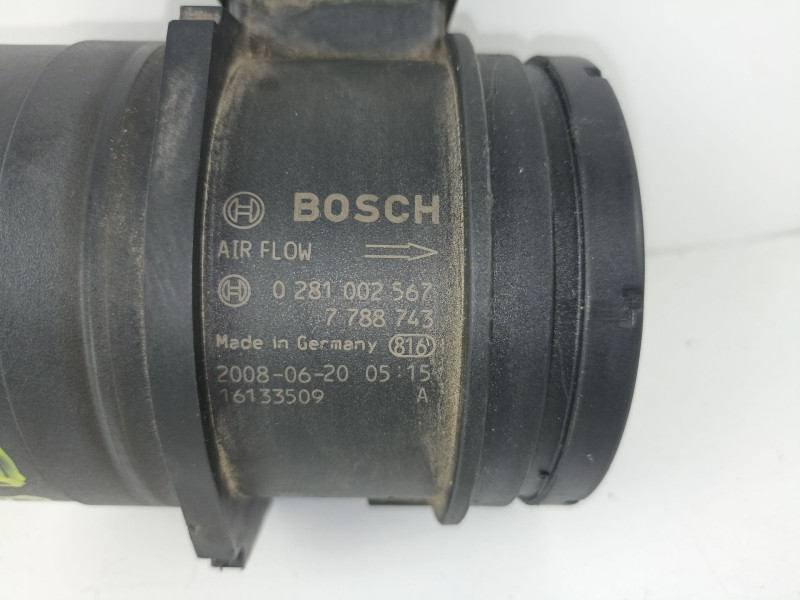 Recambio de caudalimetro para bmw serie 3 berlina (e90) 320d referencia OEM IAM 7788743 0281002567 