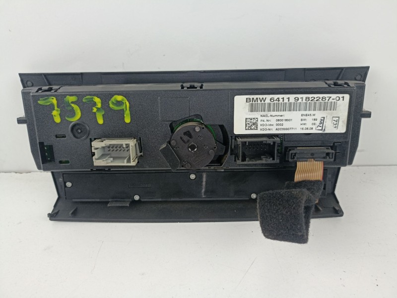 Recambio de mandos calefaccion aire para bmw serie 3 berlina (e90) 320d referencia OEM IAM 9182287 A2C53307711 