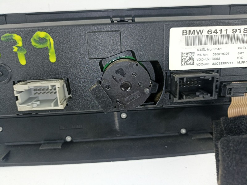 Recambio de mandos calefaccion aire para bmw serie 3 berlina (e90) 320d referencia OEM IAM 9182287 A2C53307711 