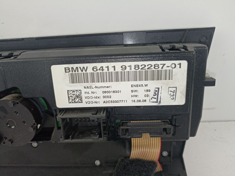 Recambio de mandos calefaccion aire para bmw serie 3 berlina (e90) 320d referencia OEM IAM 9182287 A2C53307711 