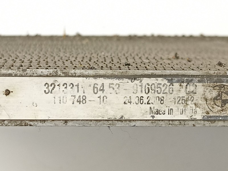 Recambio de radiador aire acondicionado para bmw serie 3 berlina (e90) 320d referencia OEM IAM 9169526  