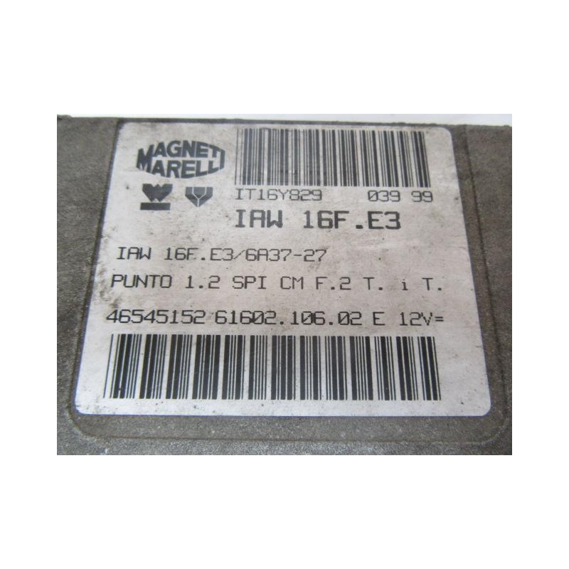 Recambio de centralita : fiat punto : 1.2 g -176b4.000 (59,82cv) [1999] para fiat punto 1.2 g -176b4.000 referencia OEM IAM IAW1