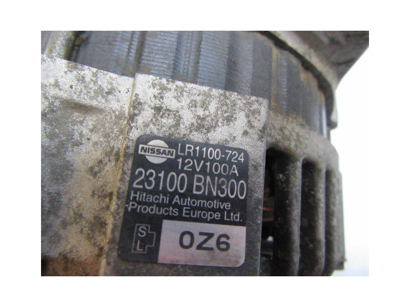 Recambio de alternador : nissan almera : 2.2 td -yd22 (110,13cv) [2001] para nissan almera 2.2 td -yd22 referencia OEM IAM 23100