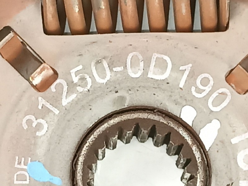 Recambio de embrague bimasa (maza y embrague) para toyota yaris 1.0g 1kr referencia OEM IAM 134510Q010 312500D190 312100D150