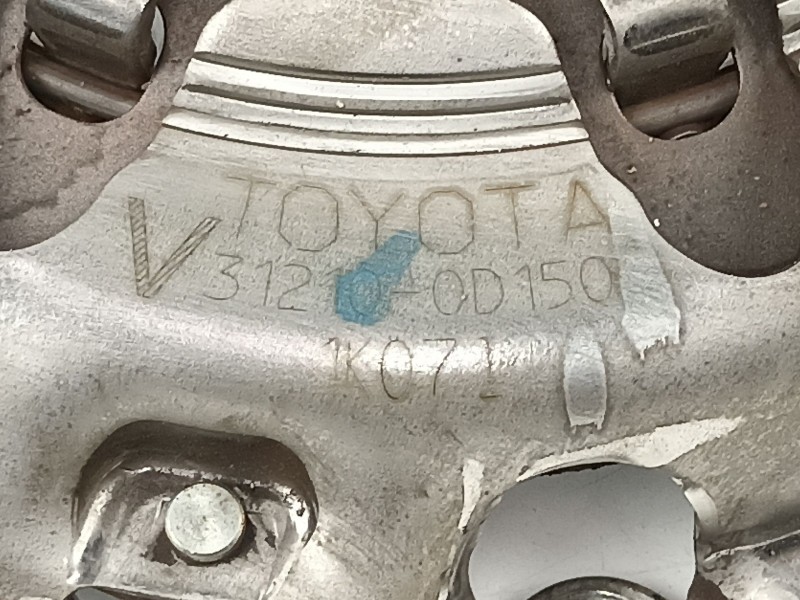 Recambio de embrague bimasa (maza y embrague) para toyota yaris 1.0g 1kr referencia OEM IAM 134510Q010 312500D190 312100D150