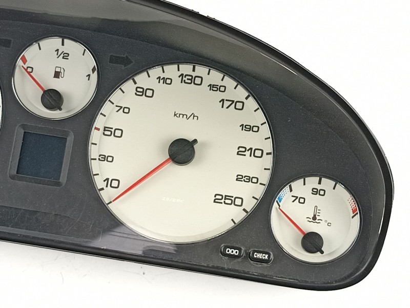 Recambio de cuadro instrumentos para peugeot 607 2.2 d referencia OEM IAM 9653140480 110008883028 