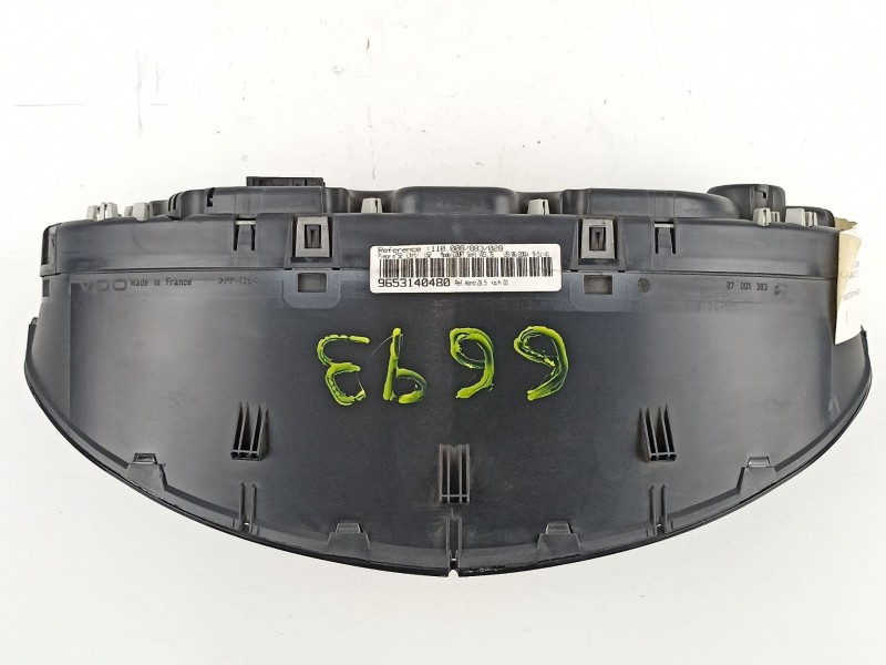 Recambio de cuadro instrumentos para peugeot 607 2.2 d referencia OEM IAM 9653140480 110008883028 